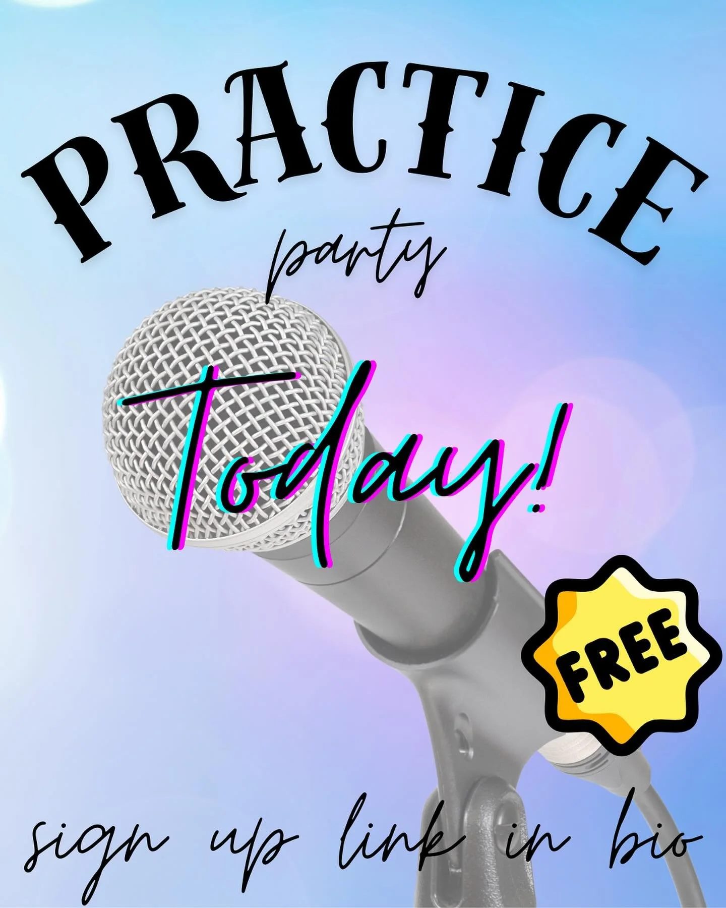 Noon today! Just a place to convene and be accountable to your dreams. Link in bio.
#joyfulsinging #practice #community #singing #gathering #warmup #voiceteacher #vocalcoach