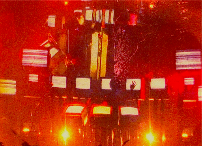 Still from Relay, 2014