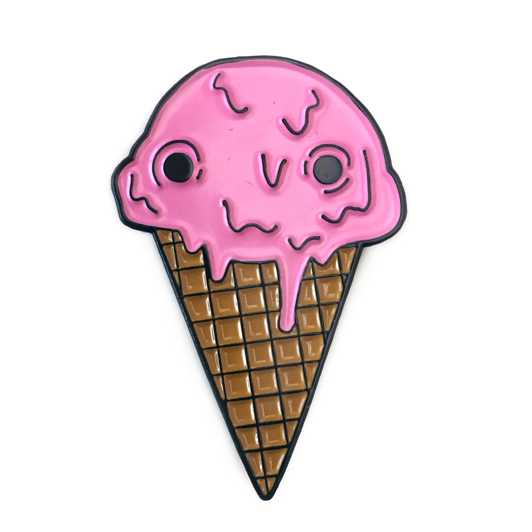 Ice Cream Monster Enamel Pin