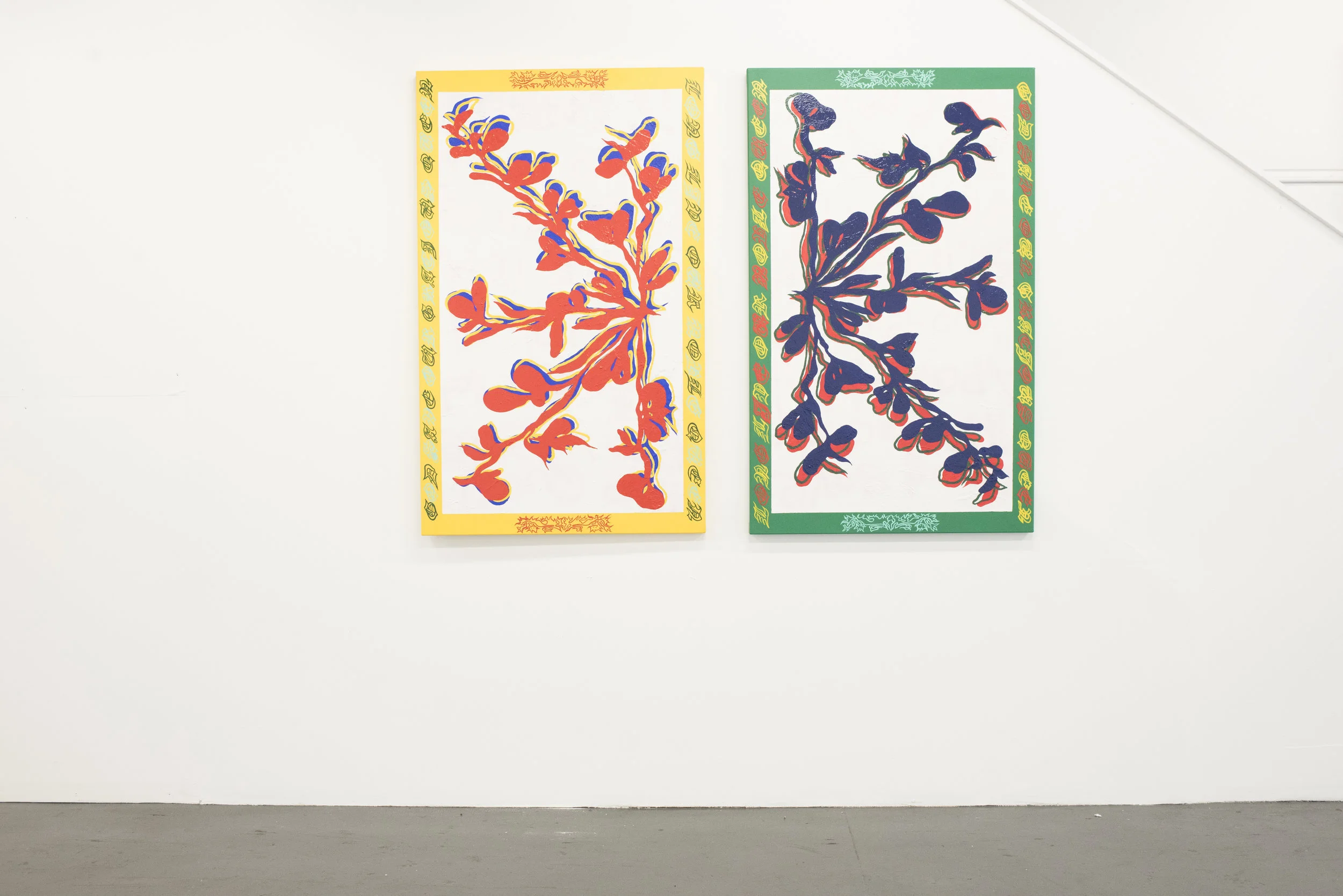 Gabriel Cole God Save The Queen, 1966, Part 1 - 2, 2018 acrylic and enamel on canvas