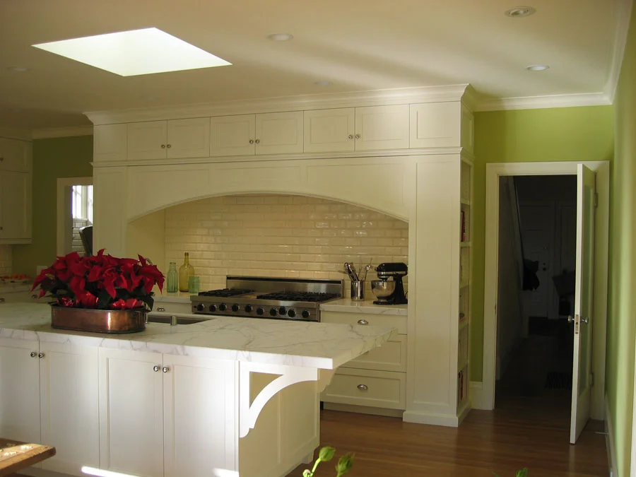 Painted Craftsman kitchen, Piedmont