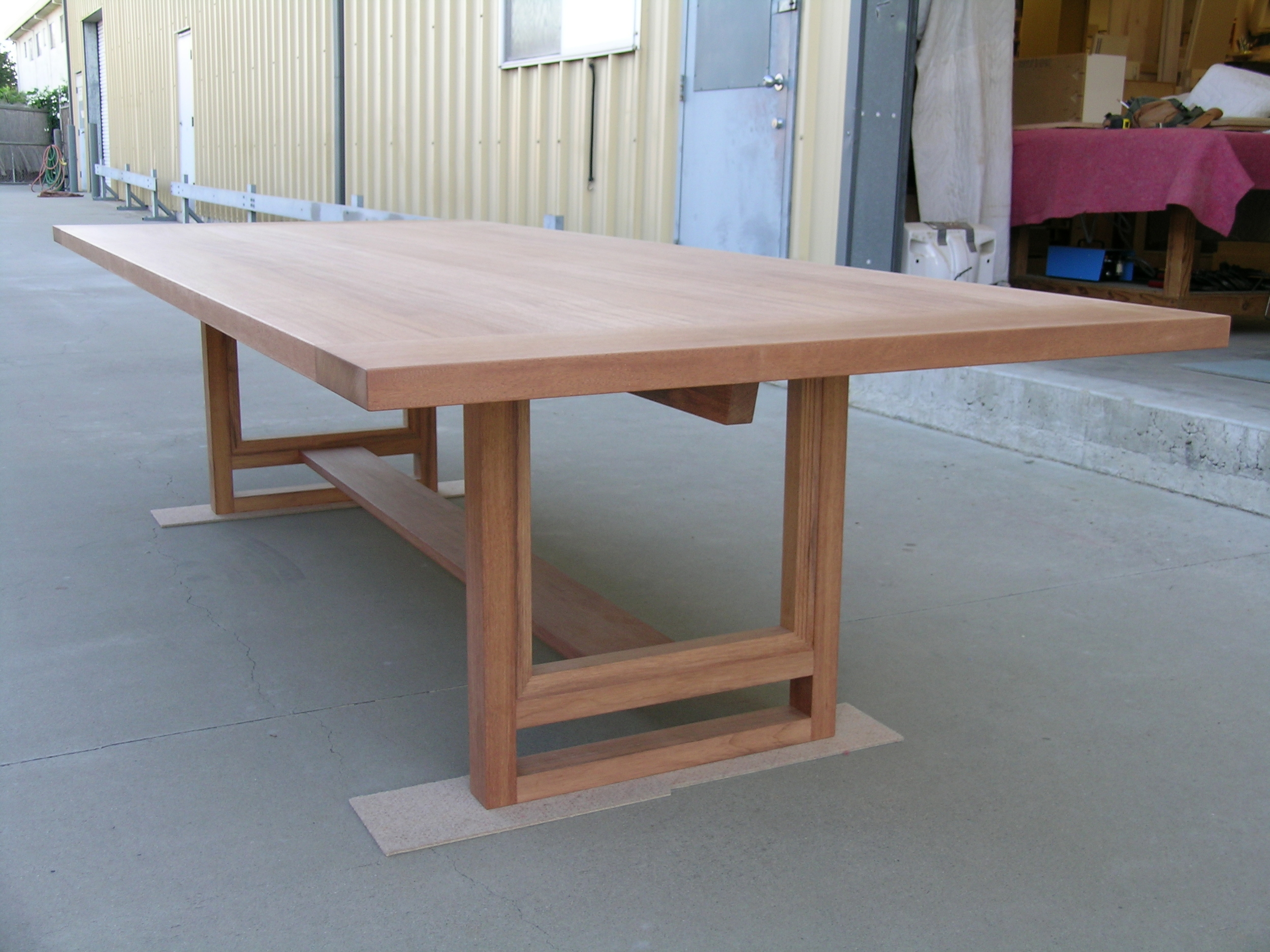 Custom dining room table
