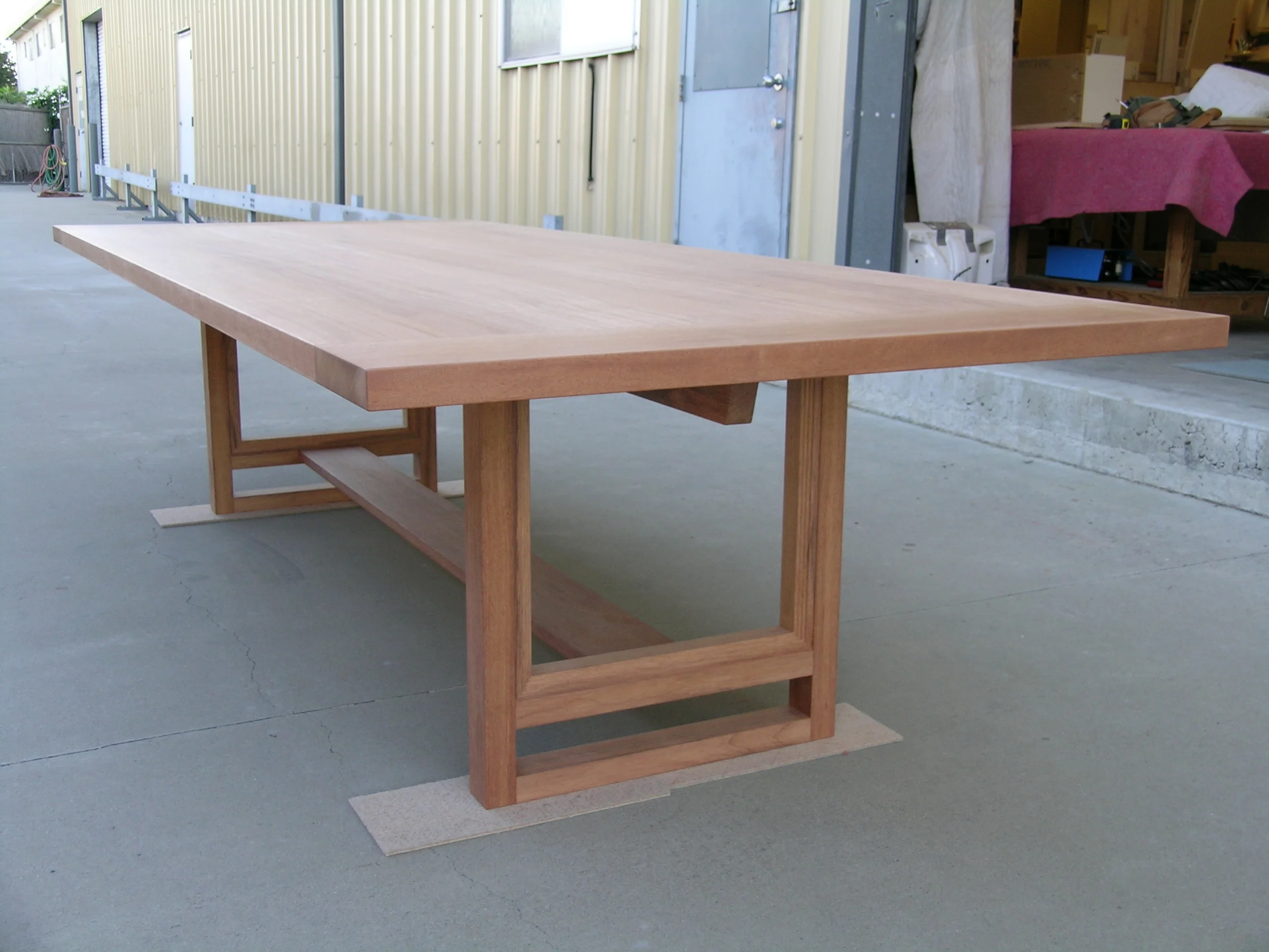Custom dining room table