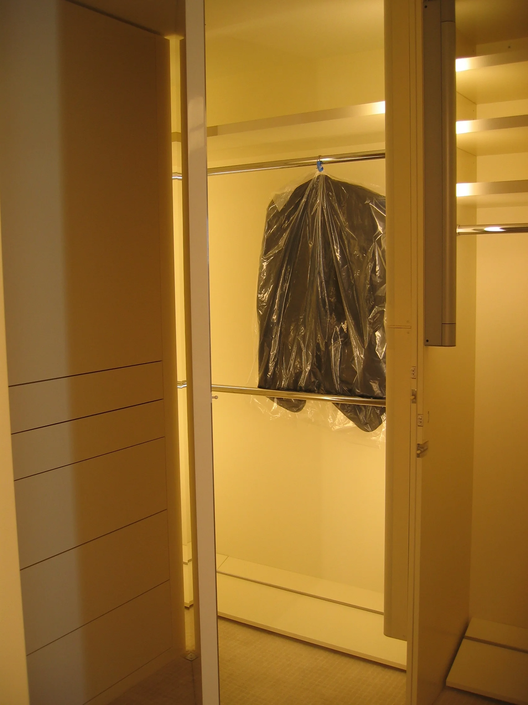 High Gloss Guest Closet Unit
