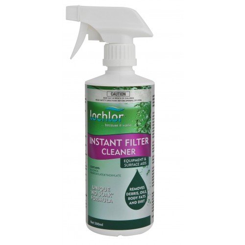 Cairan pembersih filter cartridge kolam renang