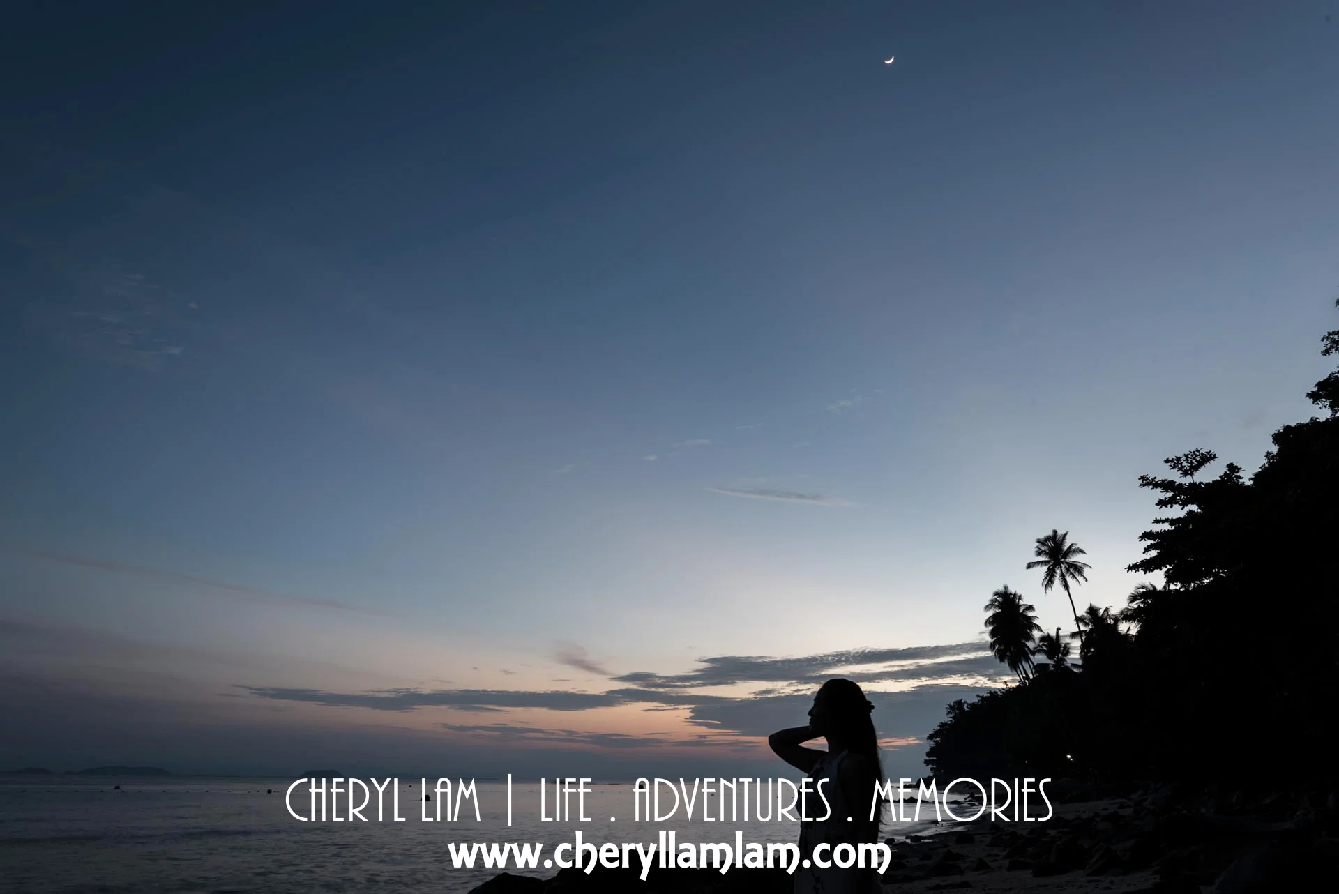 Perhentian during the evening