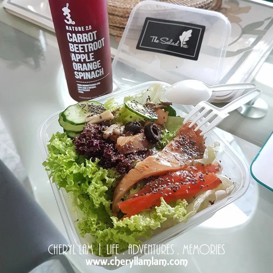 Salmon the Omega Boost (Salad)