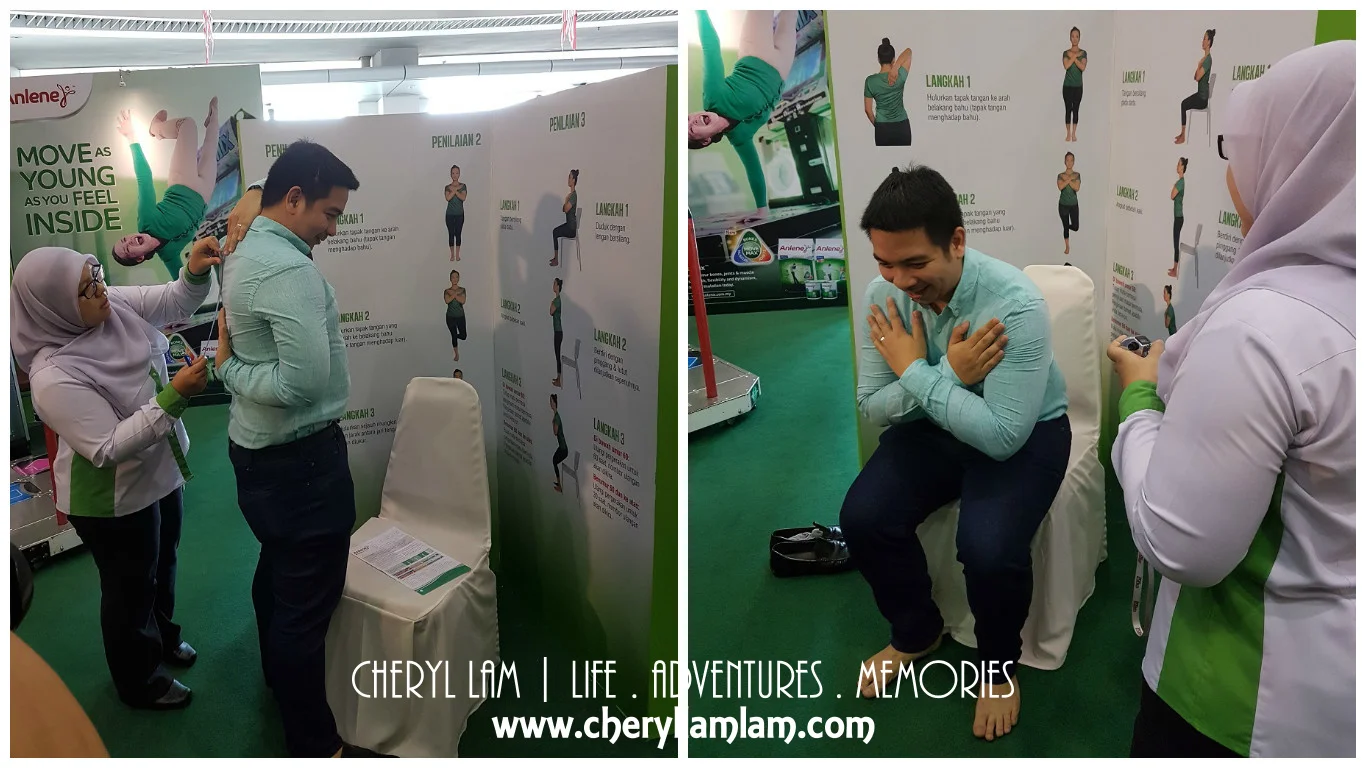 Mr. Paulo doing his mobility check