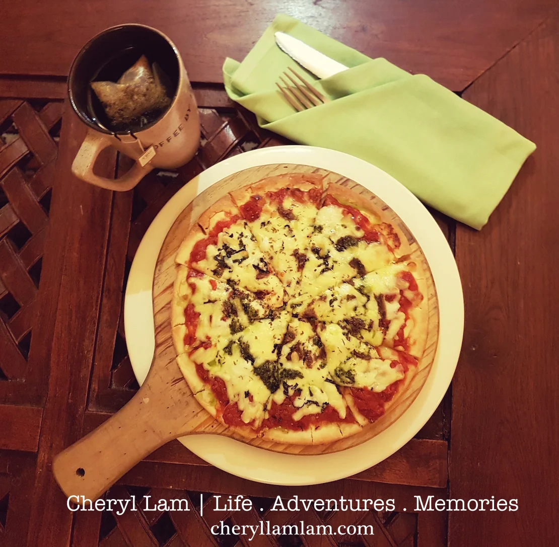 Langkawi Buffalo Mozzarella Pizza - Pesto and Anchovy