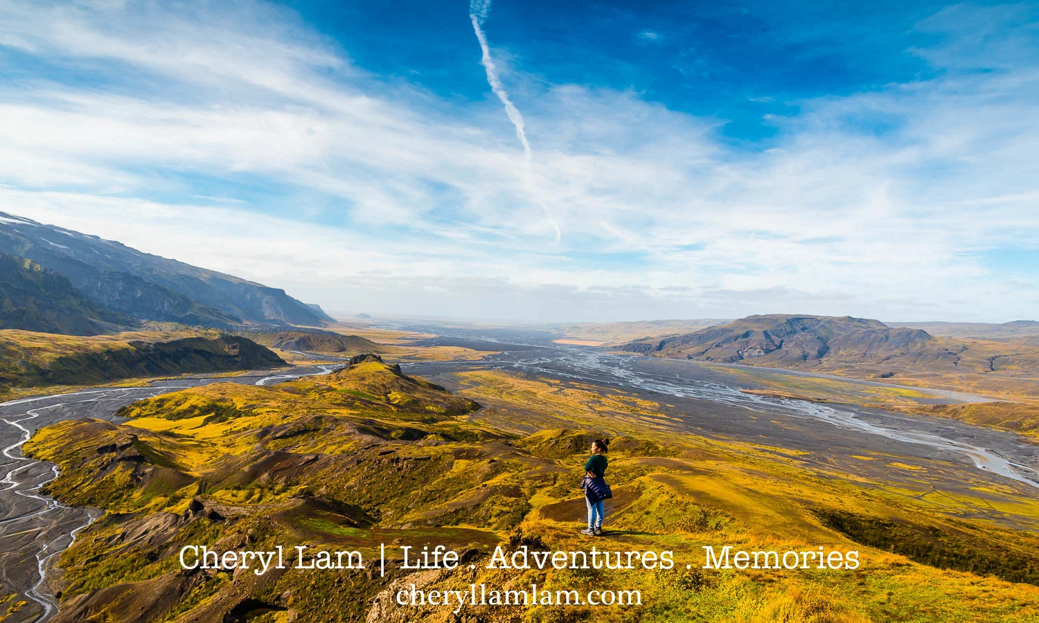 View from the peak of Thorsmork