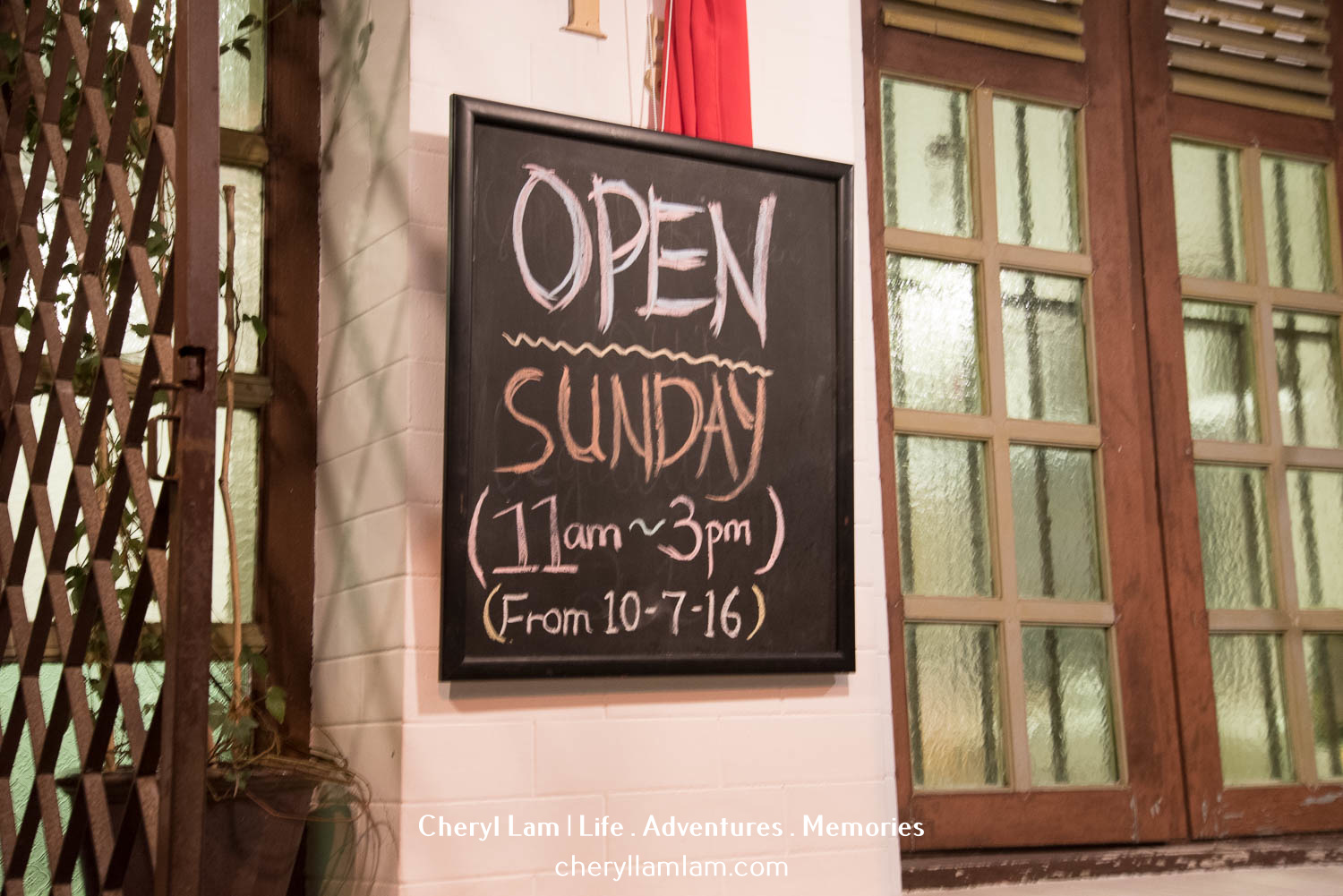 They are now open for Sunday lunch!