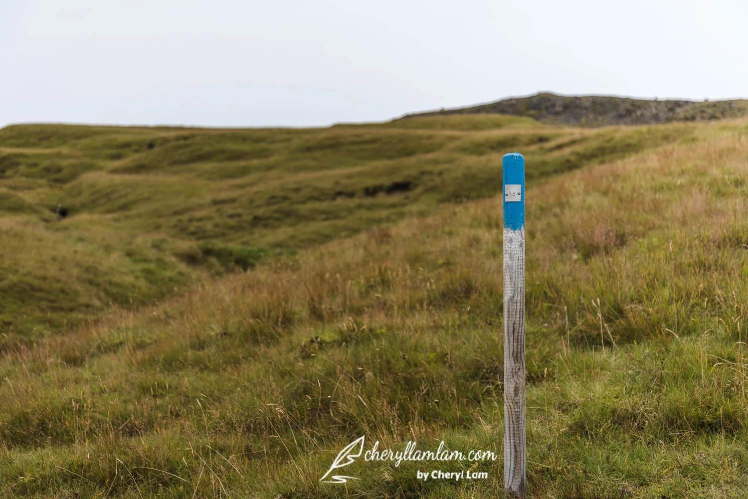 You won't get lost in the mountains with this indicator stick along the way!