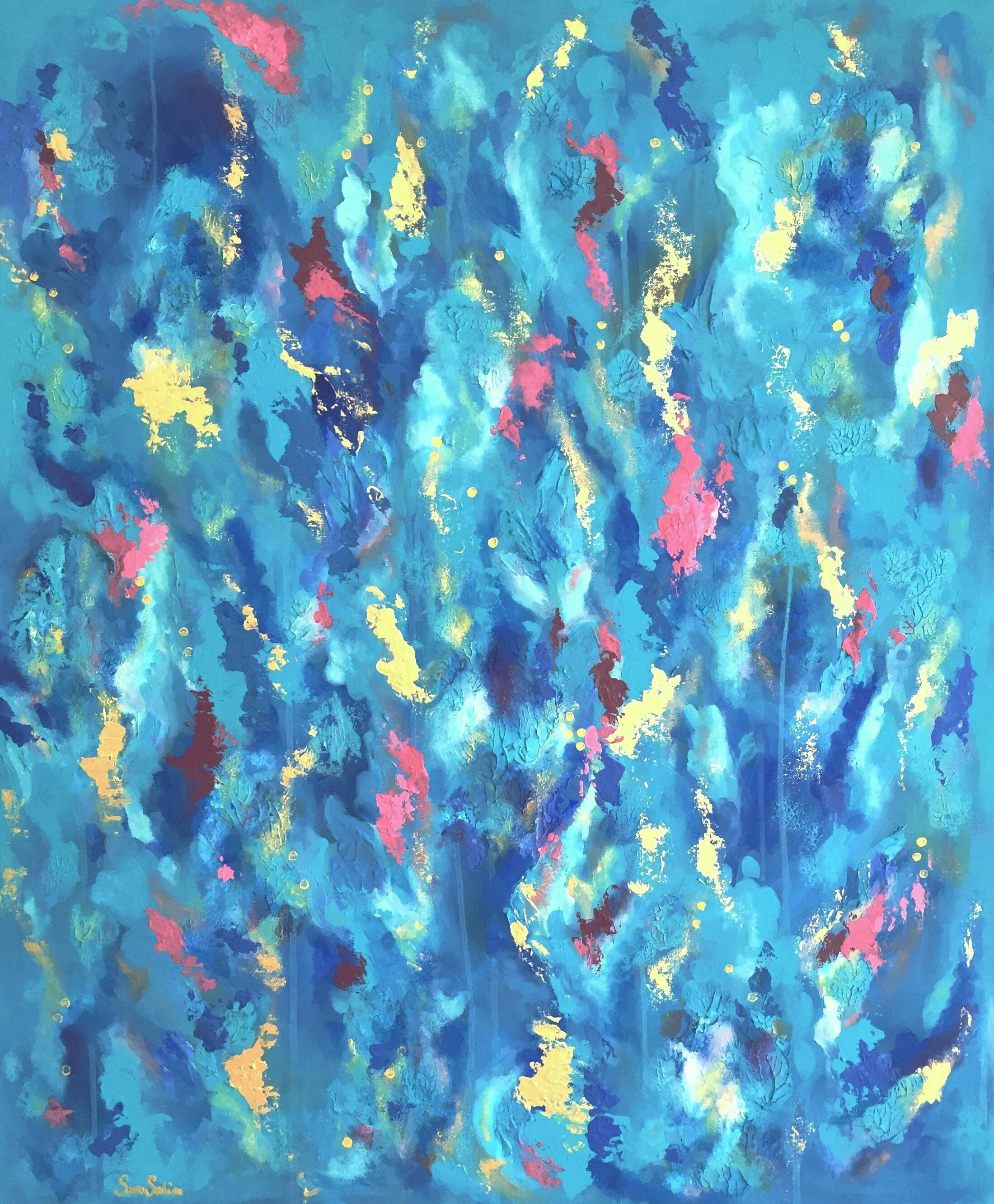 Movement in Blue