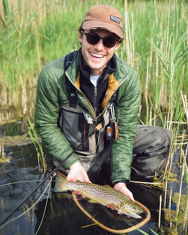 A fun afternoon trying to find some wild fish among the stockies - no luck this time but we know you are in there... 👀 #stillwater #lakefishing #catchandrelease #browntrout #streamerjunkie #lakefishing #flyfishing