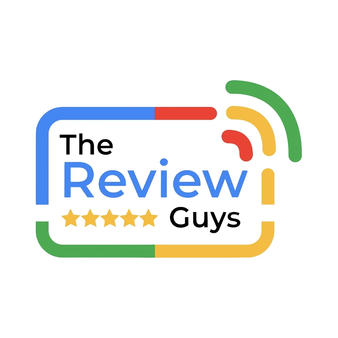 The Review Guys branding