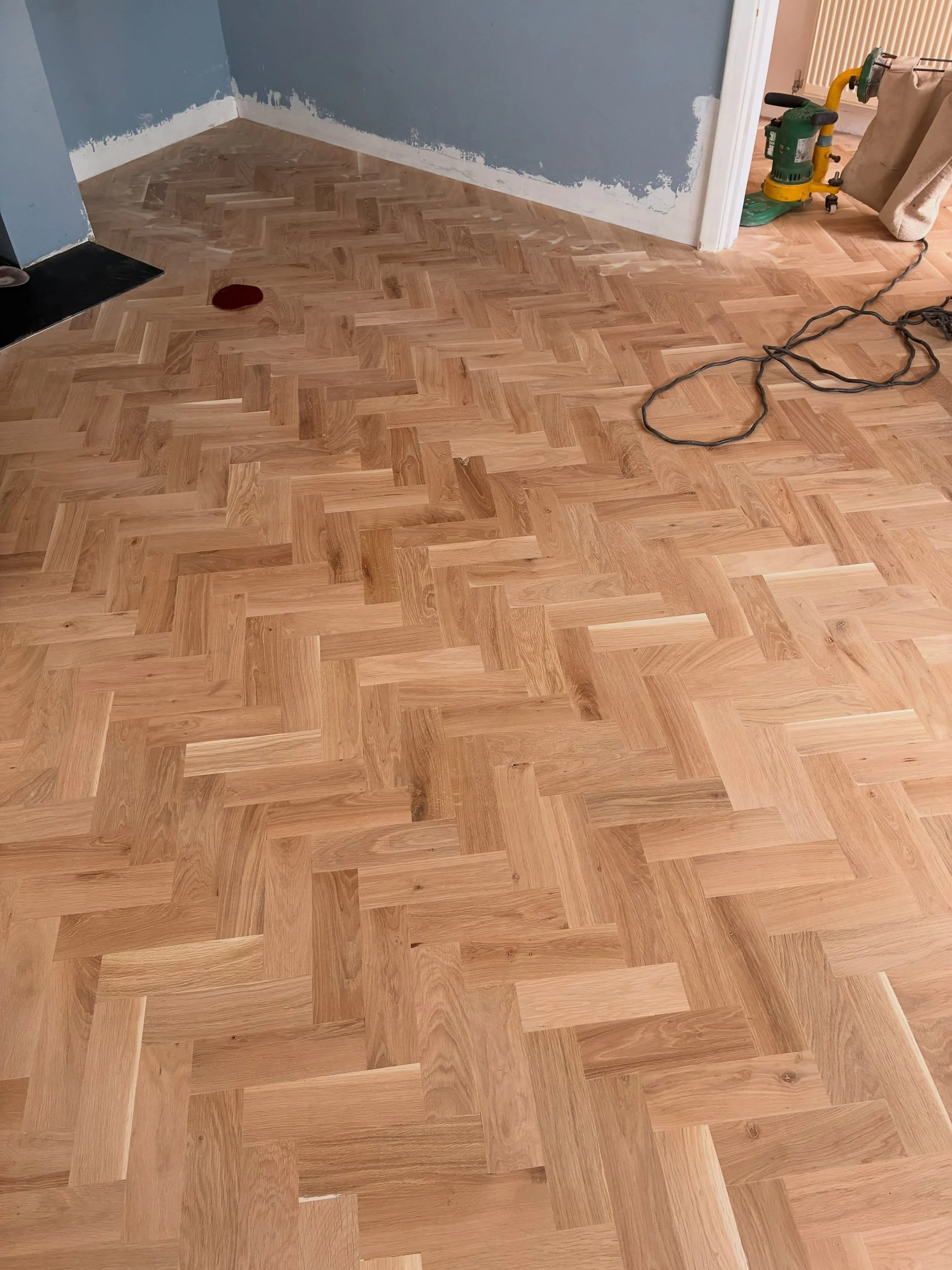Beautiful Floor fitted by client finished by us in imo the best HWO on the market Floor Service 2k Sonora
