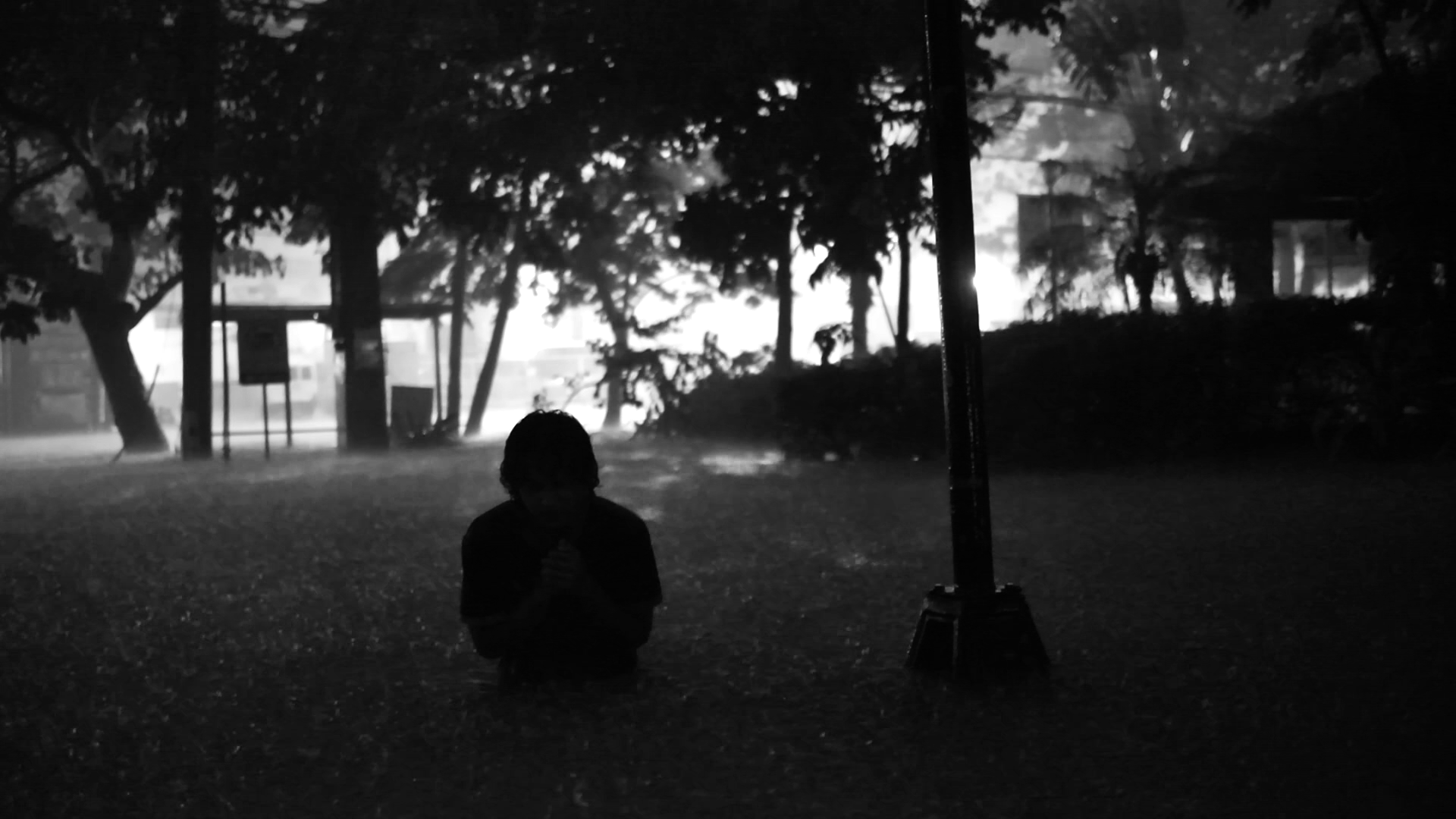 Lav Diaz / Philippines / 2015 / Filipino / 16min In the year 2050, the Philippines braces for the coming of the fiercest storm ever to hit the country. As the wind and waters start to rage, poets are being murdered. Director: Lavrente Indico Diaz, aka Lav Diaz, is a filmmaker from the Philippines, born on December 30, 1958 and raised in Cotabato, Mindanao. He works as director, writer, producer, editor, cinematographer, poet, composer, production designer and actor all at once. He is especially notable for the length of his films, some of which run for up to eleven hours. That is because his films are not governed by time but by space and nature. His films dig into the social and political struggles of his motherland and through these, he has garnered the admiration of the international festival circuit.