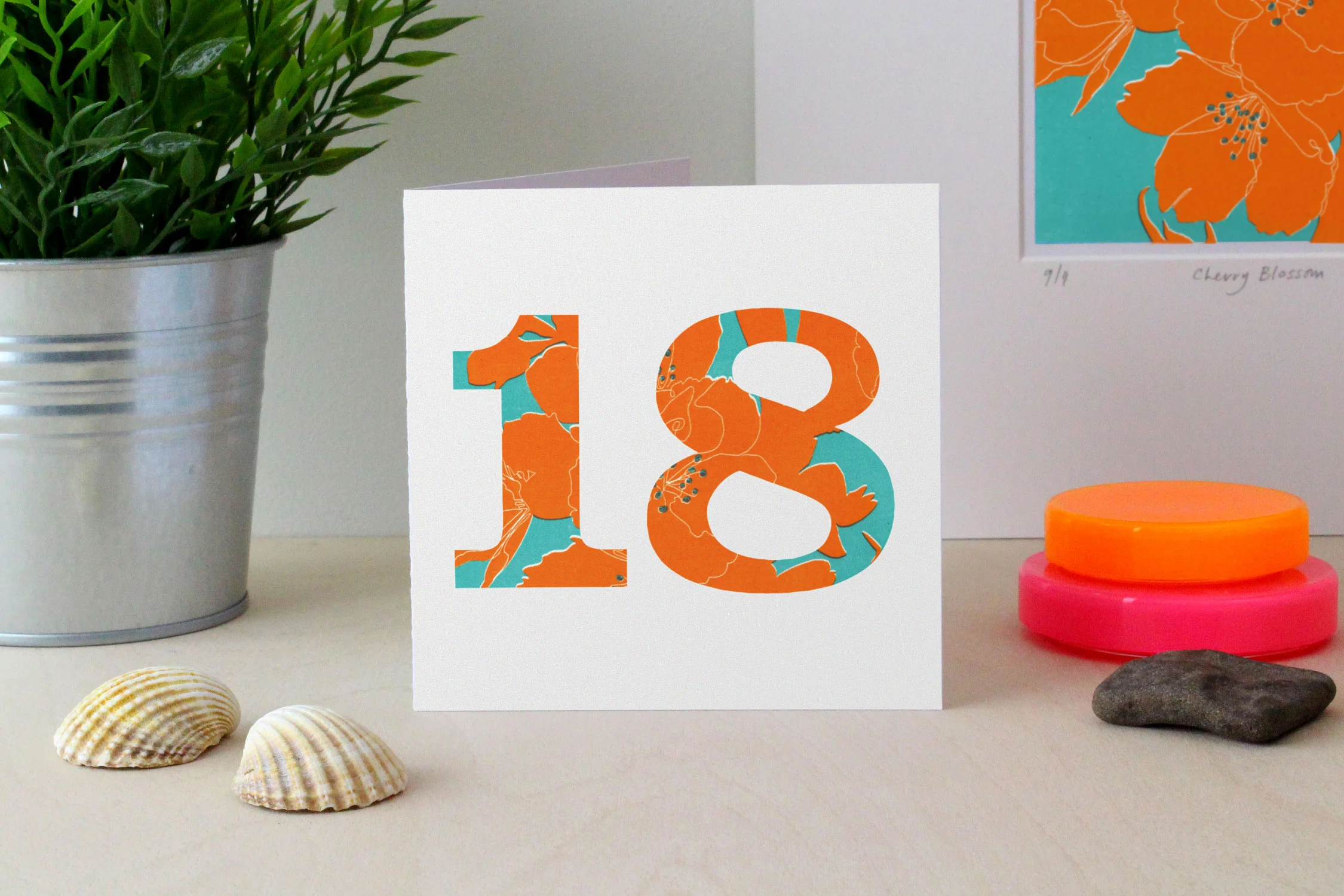 Orange 'Cherry Blossom' | Numbers