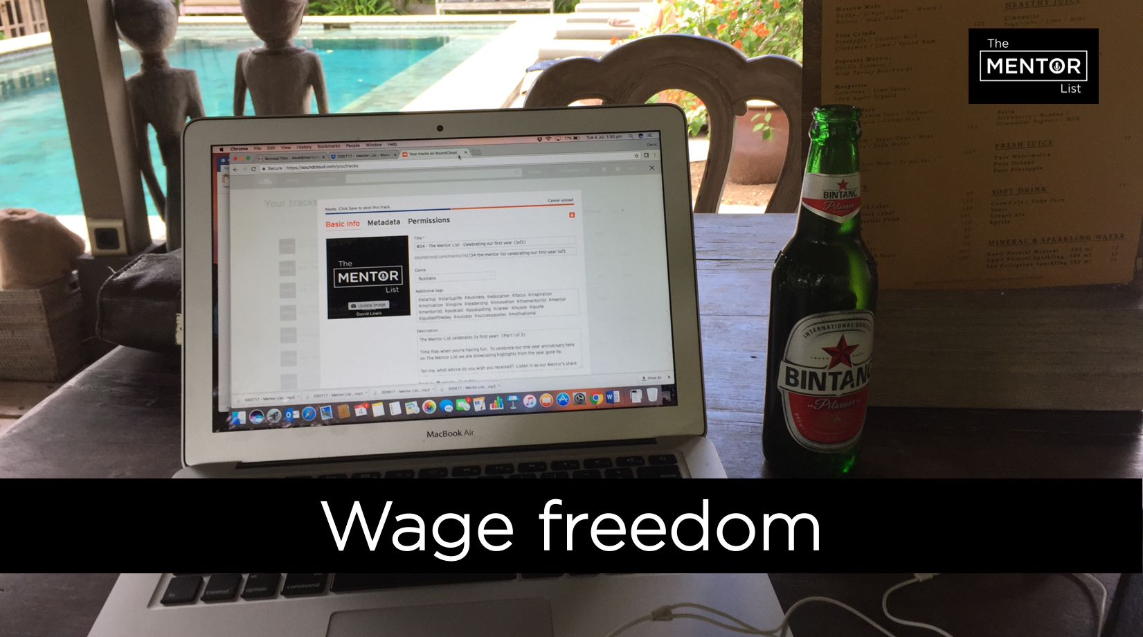 The Mentor List Podcast - Tom Mullaly - Wage Freedom