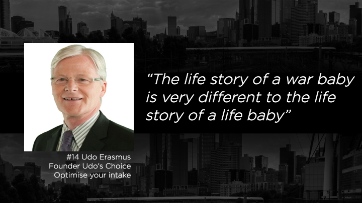 Udo Erasmus - Founder, Udo’s Choice