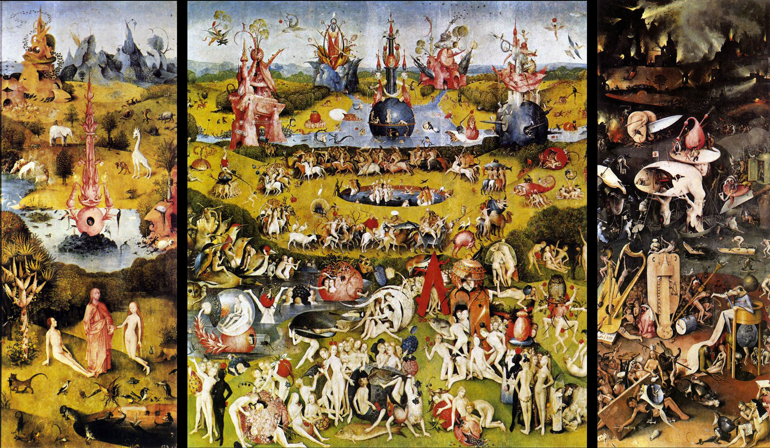 The Garden of Earthly Delights by Hieronymus Bosch