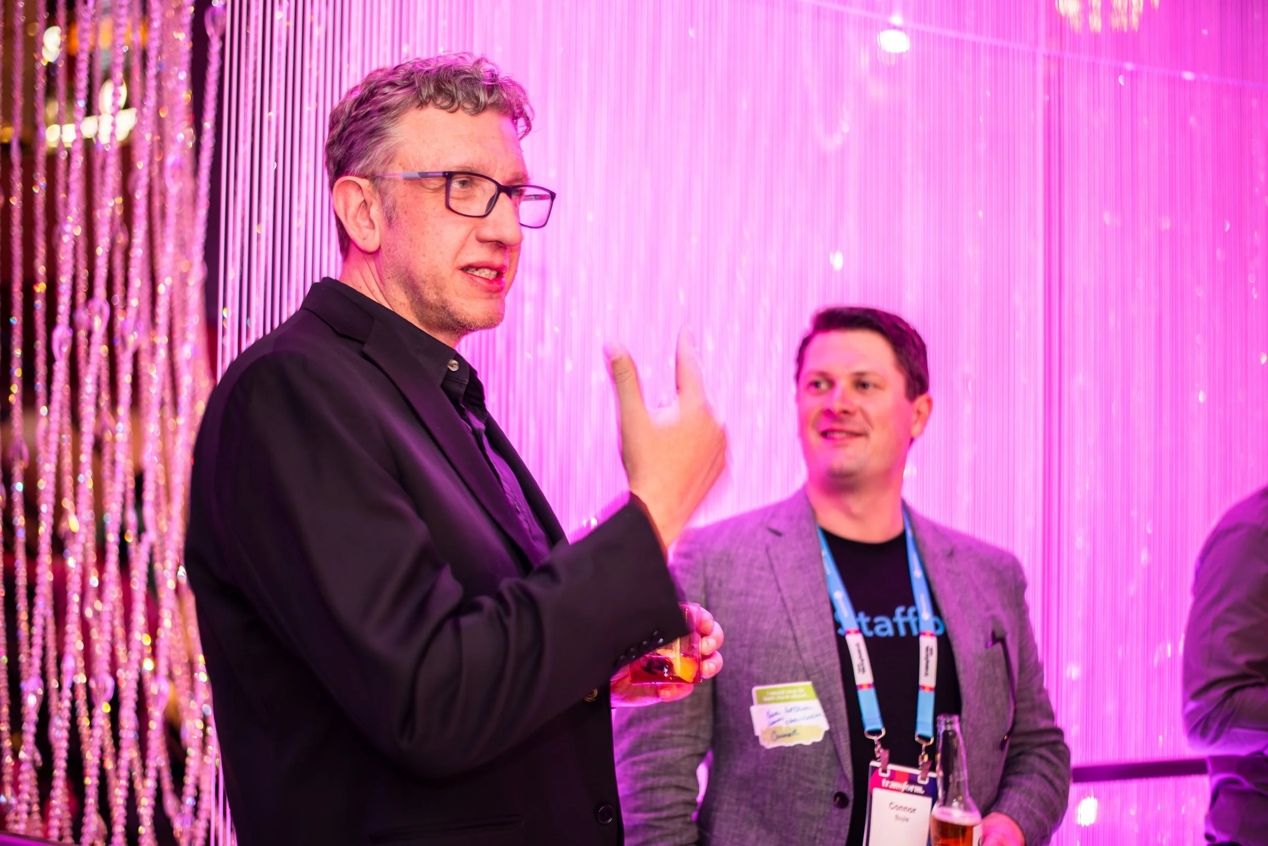 Chuck Gose at the ICology Presidents Club Happy Hour at the Chandelier Bar, Cosmopolitan, Las Vegas, during Transform 2026.