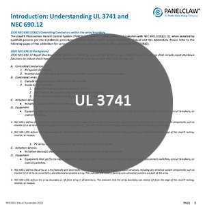 UL 3741 icon