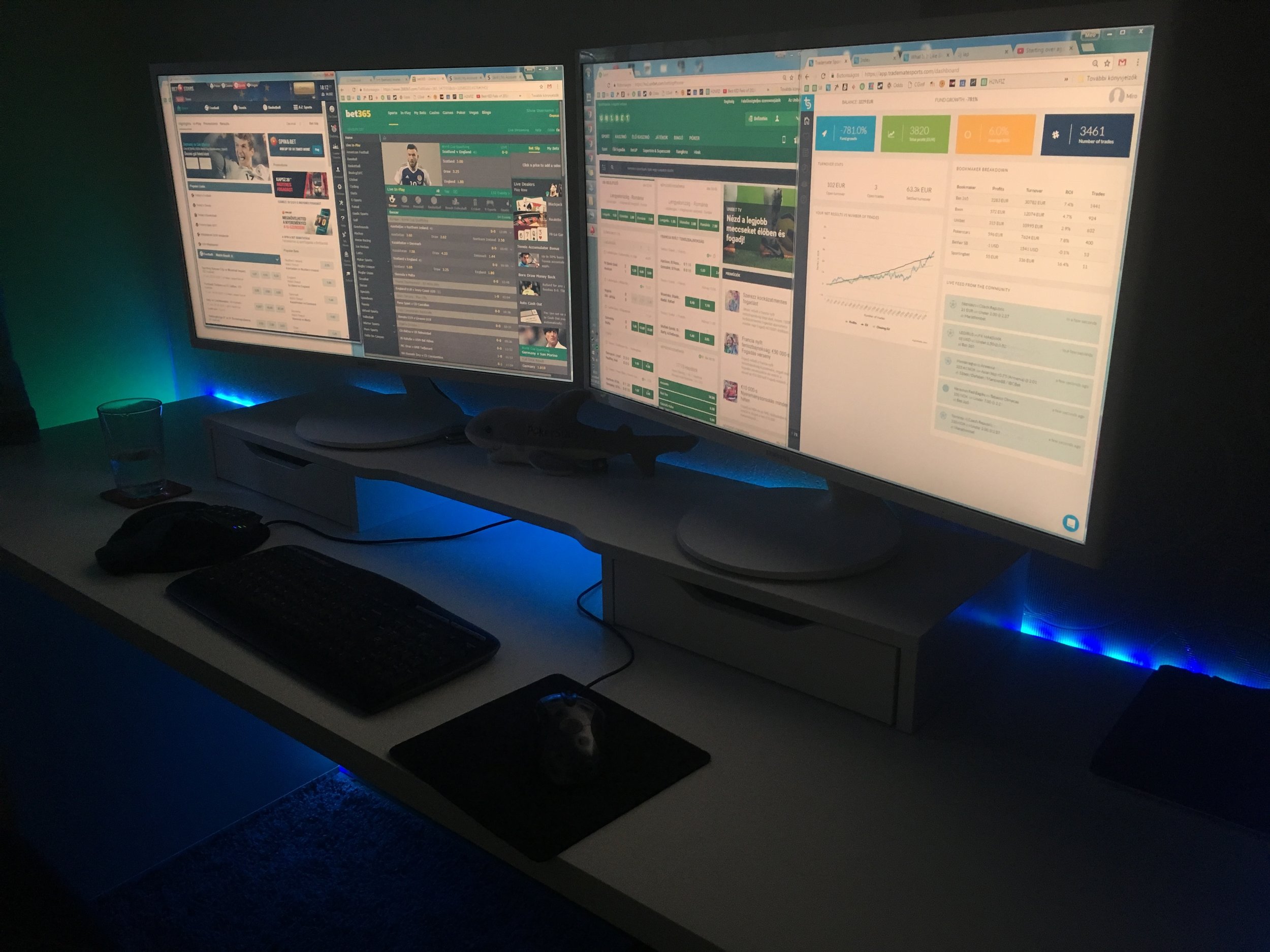 Miro's got a pretty cool setup when he is using Trademate!