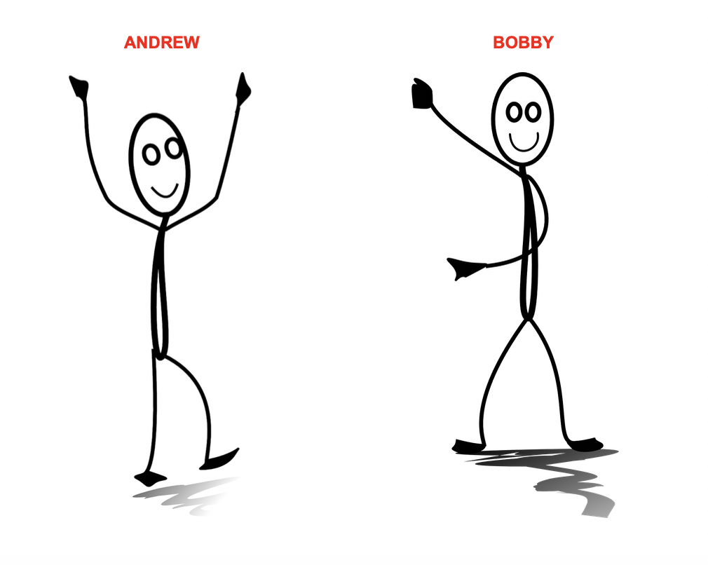 Andrew and Bobby.