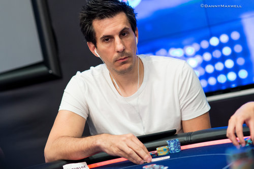 Voulgaris at another Poker event. Credit: Danny Maxwell