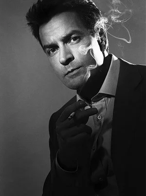 Sheen and one of his best friends.