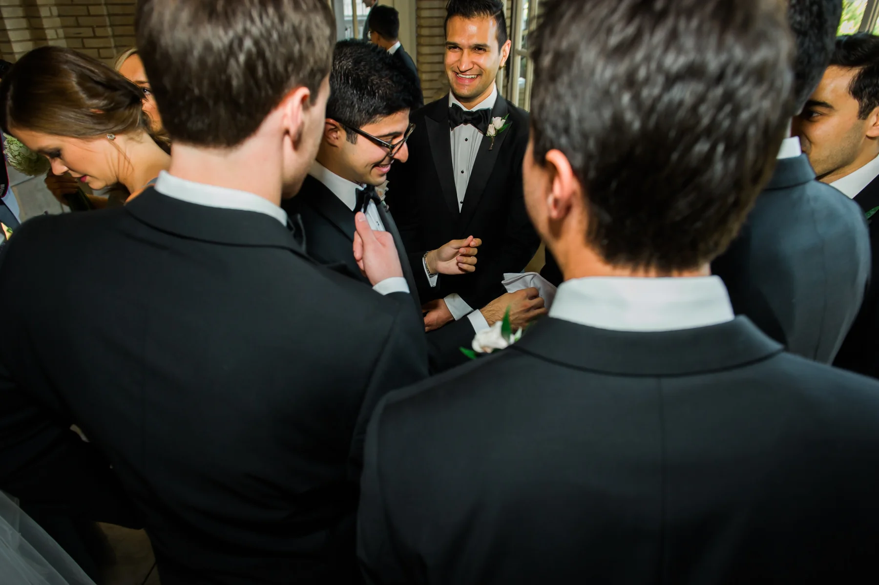 I love the excitement here captured directly after the ceremony