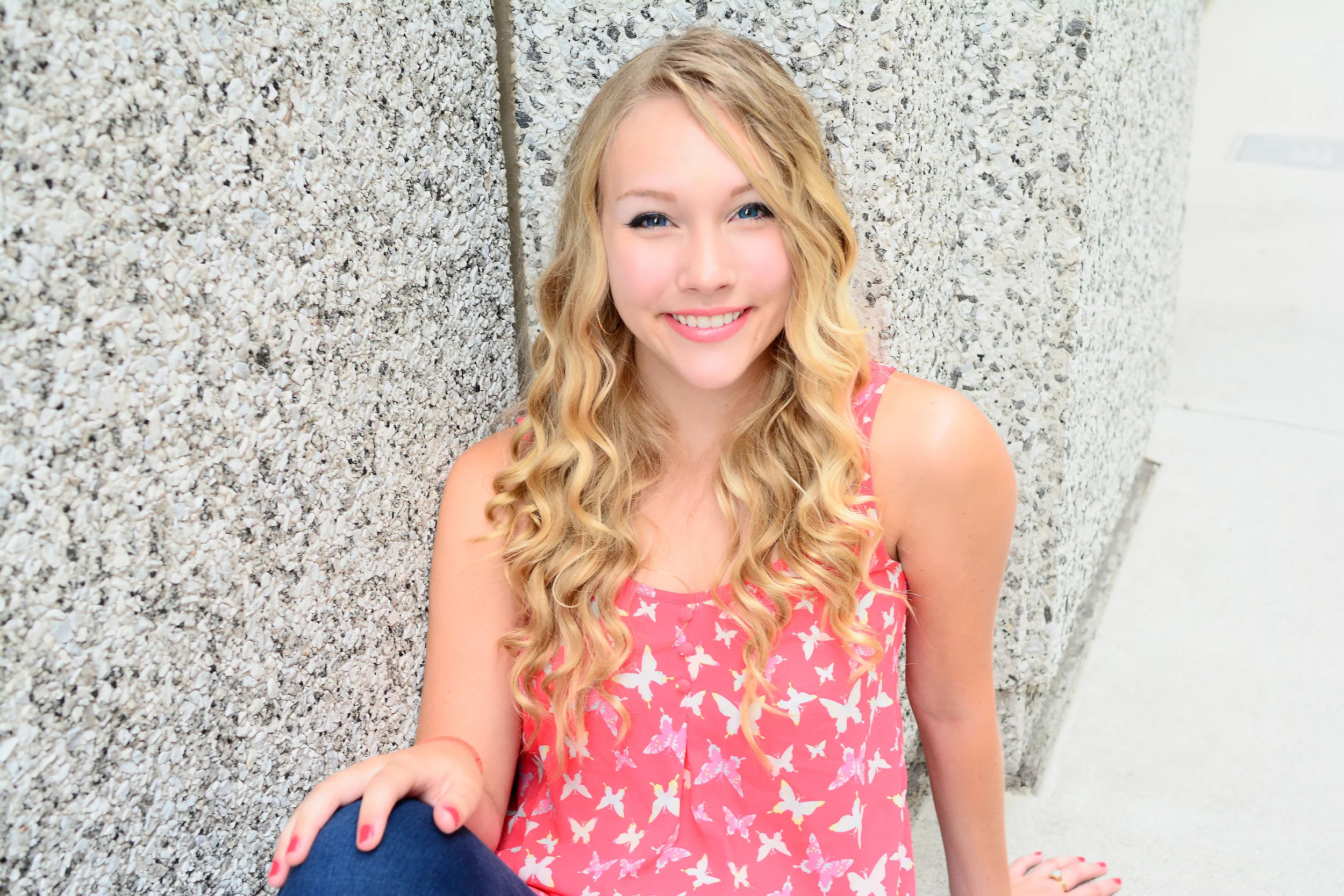 downtown Norfolk senior portrait Jan Casper Photography Virginia