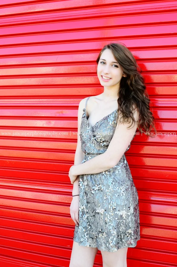 neon district Norfolk Virginia senior portrait Jan Casper Photography