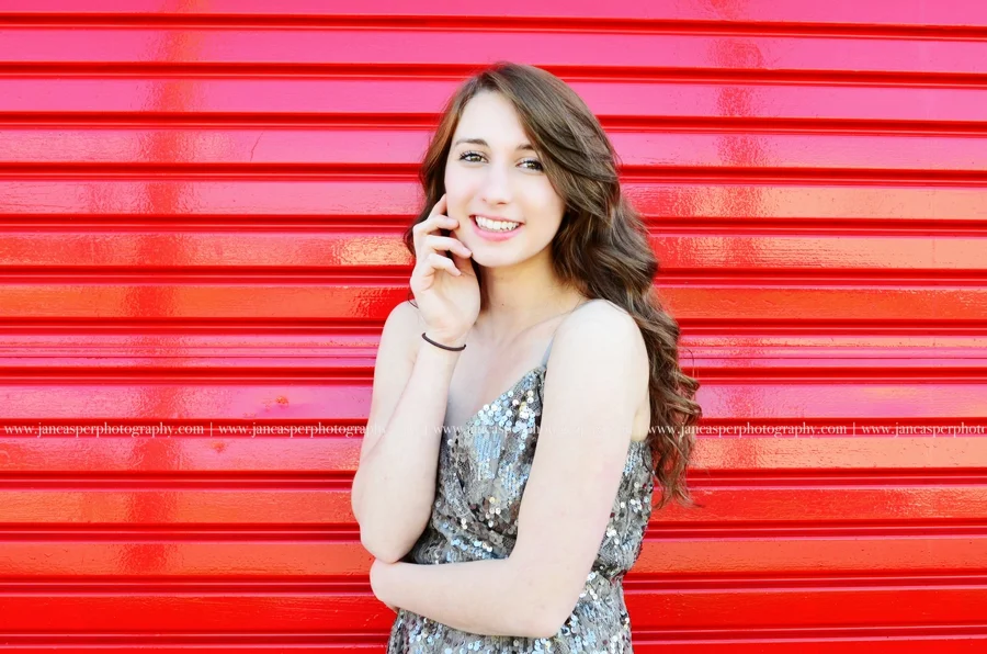 neon district Norfolk Virginia senior portrait Jan Casper Photography