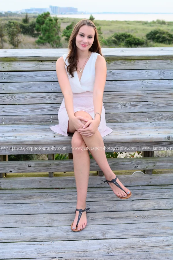 First Landing State Park Virginia senior portrait Jan Casper Photography