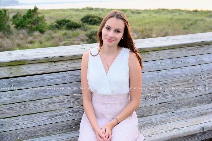 First Landing State Park Virginia senior portrait Jan Casper Photography