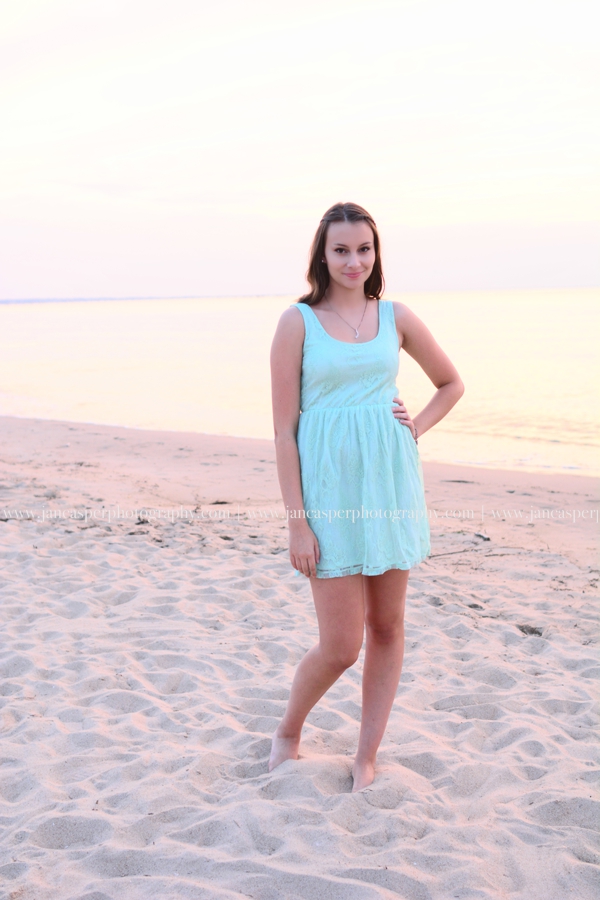 First Landing State Park Virginia senior portrait Jan Casper Photography