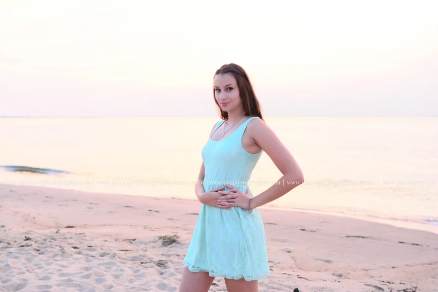 First Landing State Park Virginia senior portrait Jan Casper Photography