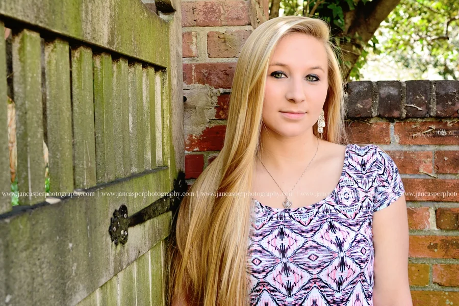 downtown Norfolk senior portrait Freemason Jan Casper Photography Virginia