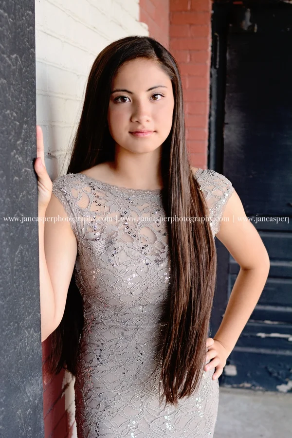 neon district Norfolk Virginia senior portrait Jan Casper Photography
