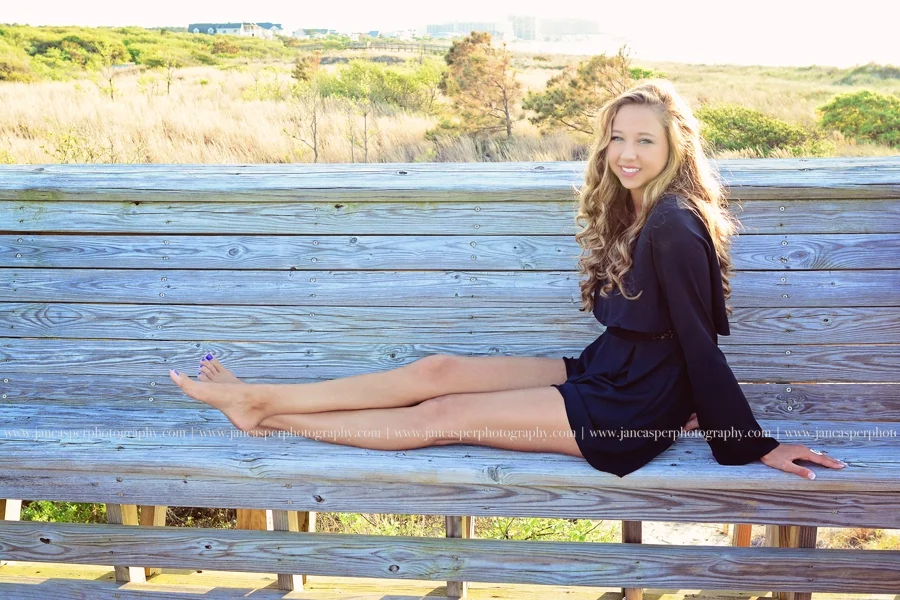 First Landing State Park Virginia senior portrait Jan Casper Photography