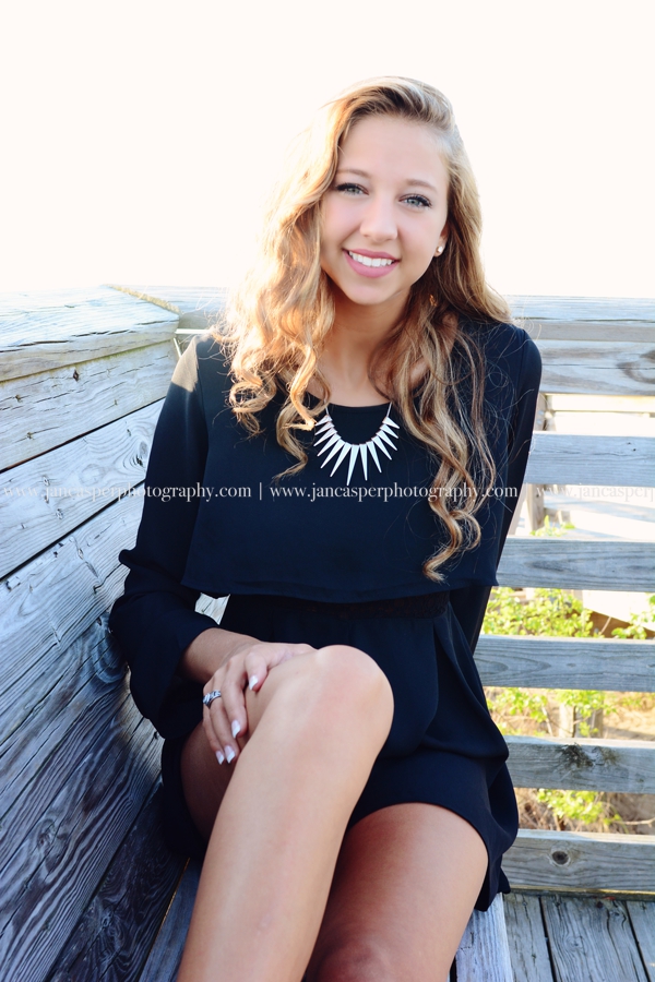 First Landing State Park Virginia senior portrait Jan Casper Photography