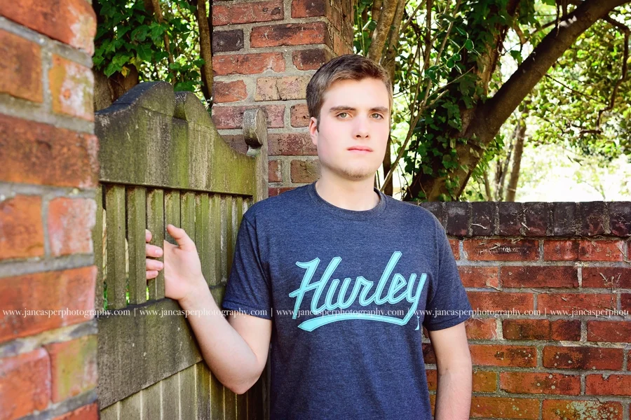 downtown Norfolk Freemason senior portrait Jan Casper Photography Virginia