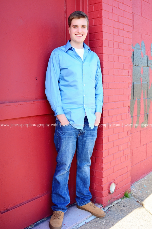 Neon Arts District Norfolk senior portrait Jan Casper Photography Virginia