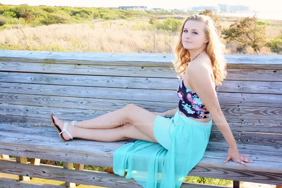 First Landing State Park Virginia senior portrait Jan Casper Photography