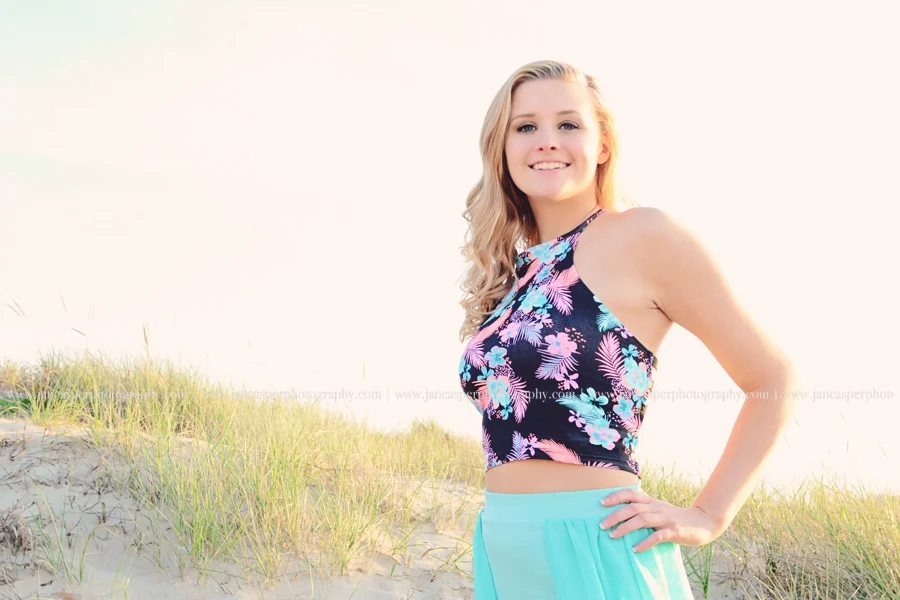 First Landing State Park Virginia senior portrait Jan Casper Photography