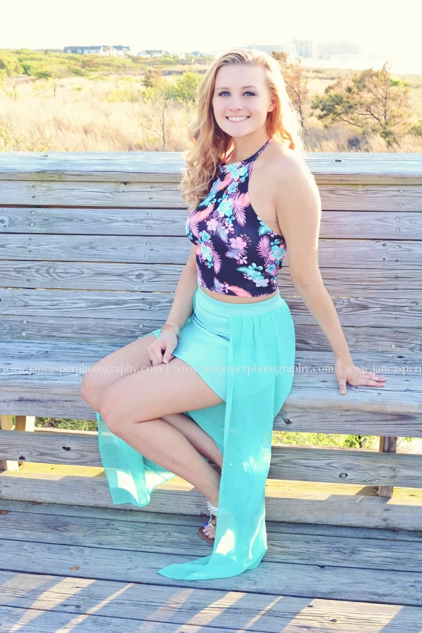 First Landing State Park Virginia senior portrait Jan Casper Photography