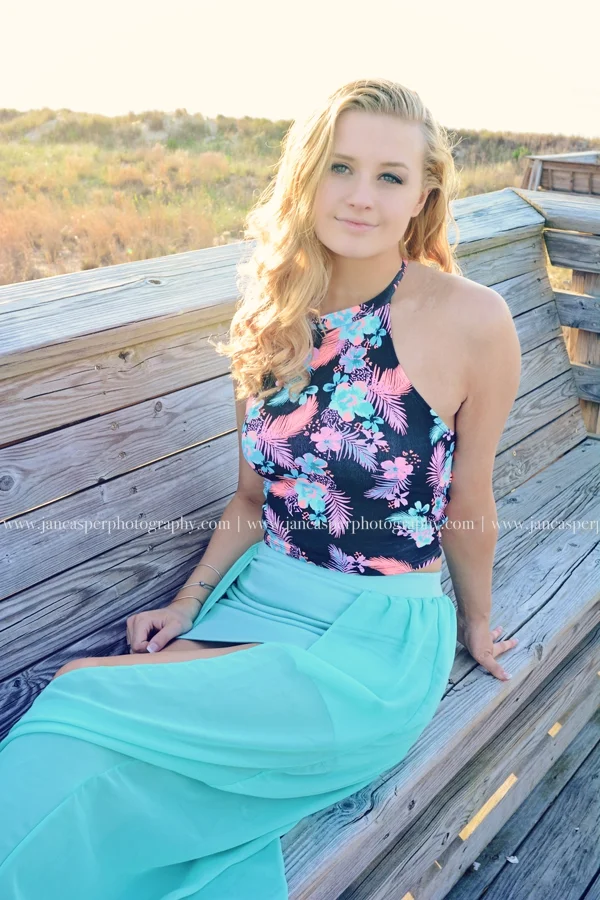 First Landing State Park Virginia senior portrait Jan Casper Photography
