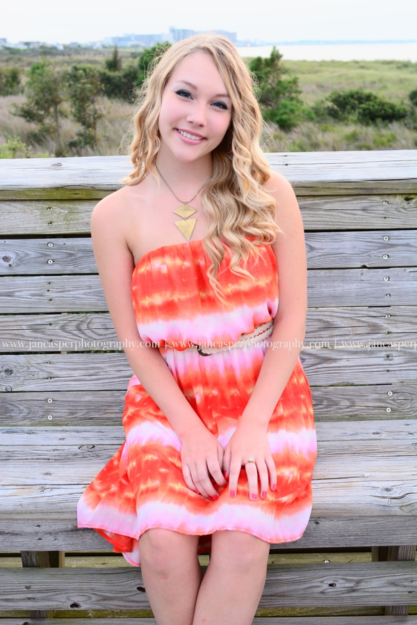 First Landing State Park Virginia senior portrait Jan Casper Photography